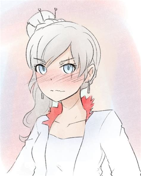 Weiss Blushing Hiwonoafu Rwby