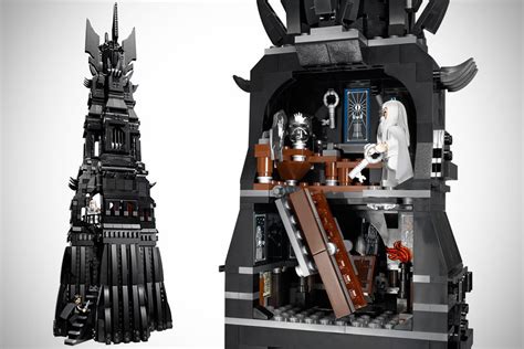Lego Lord Of The Rings The Tower Of Orthanc Mikeshouts