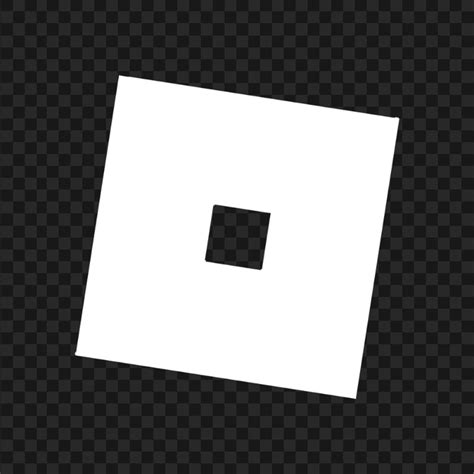 HD Roblox White Symbol Sign Icon Logo PNG | Citypng