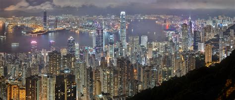 Filehong Kong Night Skyline Wikipedia The Free Encyclopedia