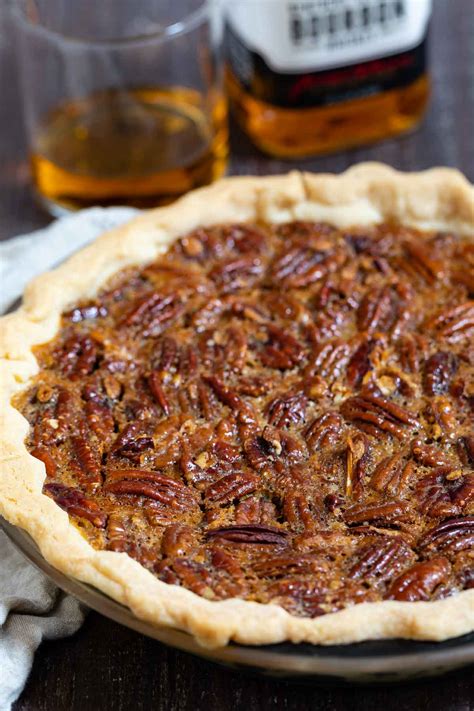 Best Easy Bourbon Pecan Pie Recipe Crazy For Crust