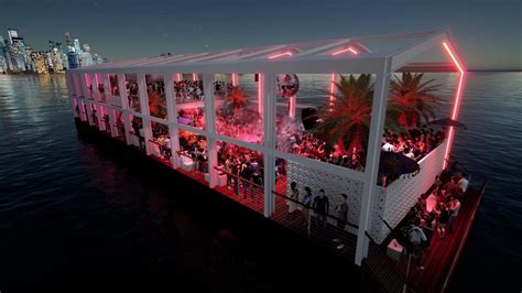 Atet — The Open Air Party Barge — Has Opened In Docklands Secret