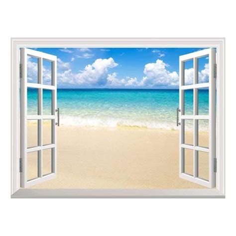 Wall26 Removable Wall Stickerwall Mural Beach And Tropical Sea