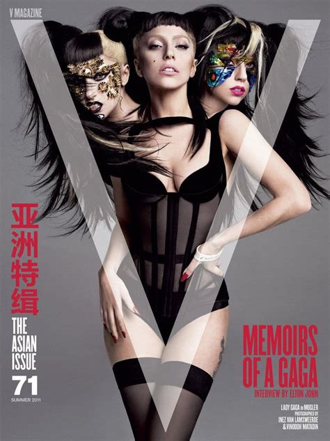 Lady Gaga Becomes A Columnist For V Magazine Front Row The New York