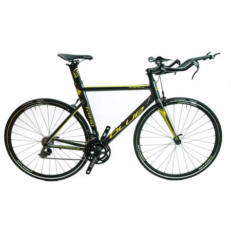 Blue Triad Al 485cm Alloy Time Trial Triathlon Bike Shimano 105 2x11