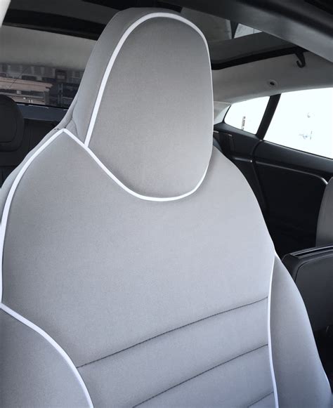 Interior of the new tesla model x. EVANNEX - Tesla Model X Seat Covers 5 Seat Interior
