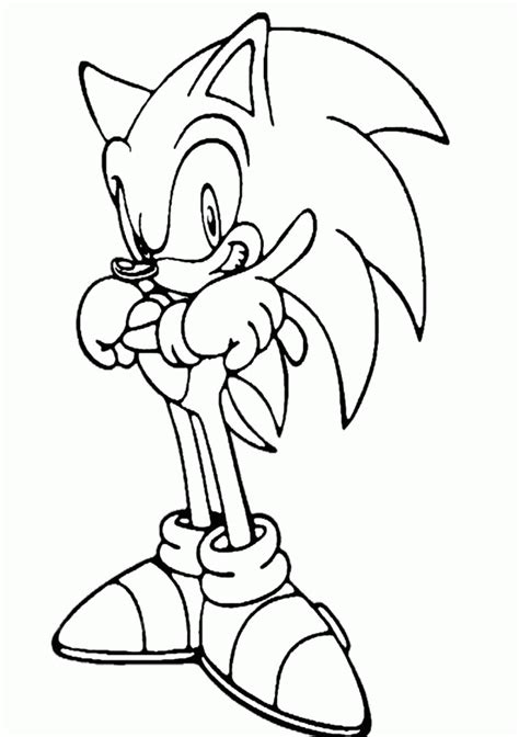 Sonic Coloring Pageonic Coloring Page Free Printables Sonic Coloring Home