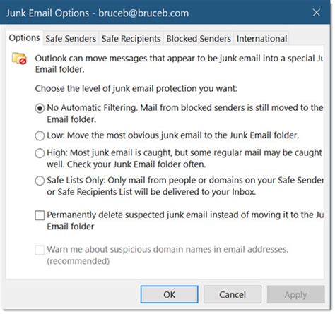 Whats Wrong With Office 365 Junk Mail Filtering Bruceb Consulting