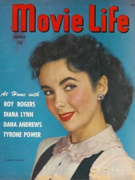 Elizabeth Taylor Movie Life Magazine October 1948 Star Magazine