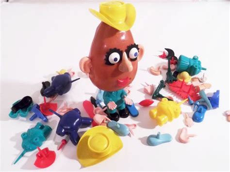 Mr Potato Head Lot Vintage Toy 1950s 1960s Lots Of By Pezzazz Mr Potato