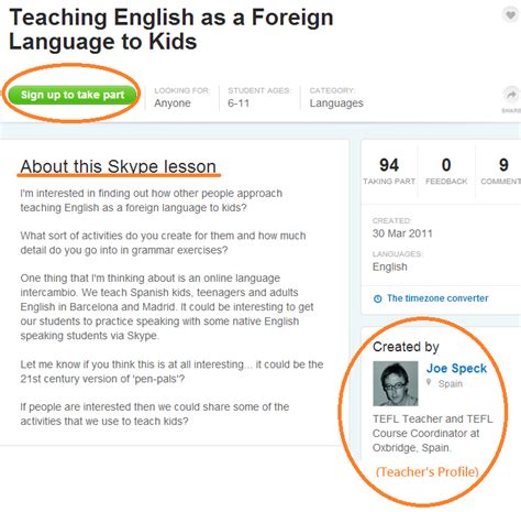 Skype And Skype In The Classroom Options For Language Teaching And
