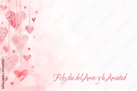 Fondo Feliz Día Del Amor Y La Amistad 14 Febrero San Valentín