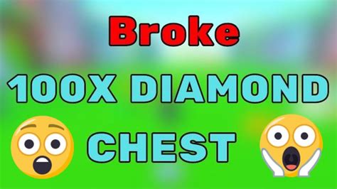 I Broke 100x Diamond Chest And Get Insane Gems In Pet Simulator X