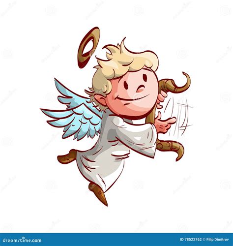 Flying Angel Stock Illustrations 11514 Flying Angel Stock