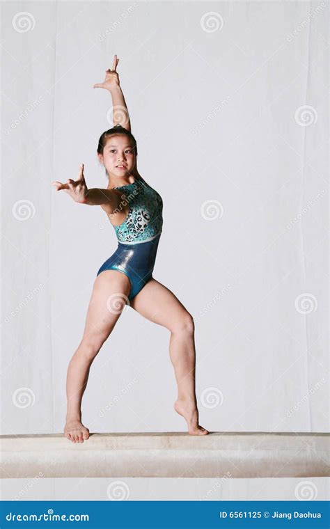 Gymnastics Poses Stock Image Image Of Elegance Gymnastic 6561125