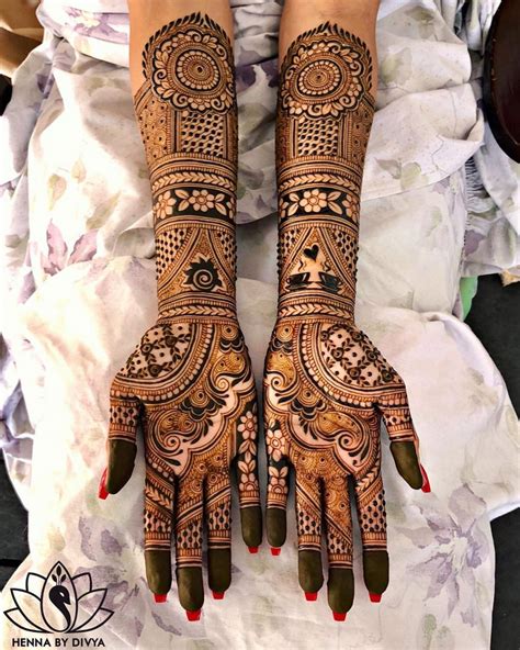 4 Arabic Bridal Mehndi Designs For The Modern Bride With A Personal Touch