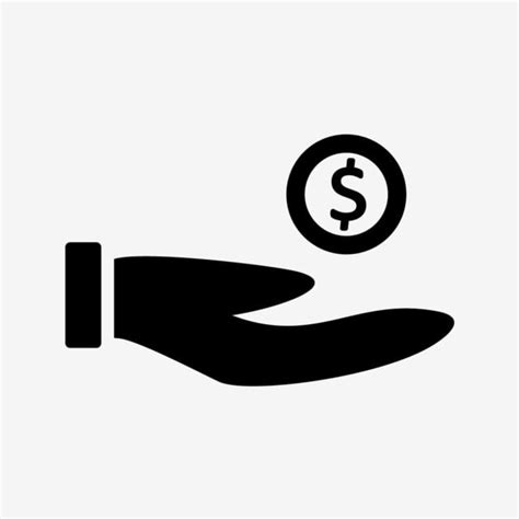 Money Glyph Black Icon Money Finance Financial Png And Vector With