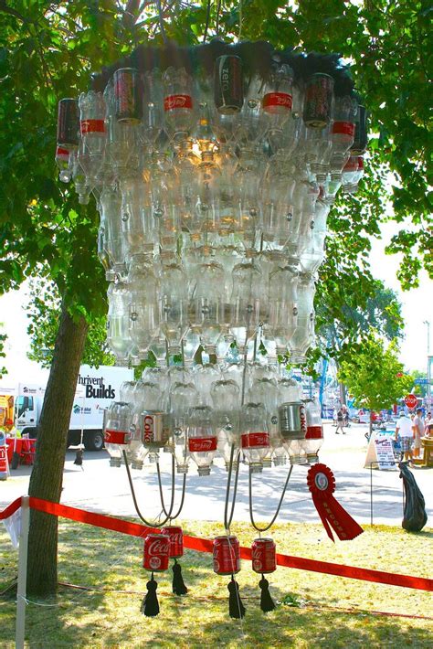 Plastic Bottle Chandelier Emiliokapetanakis Flickr