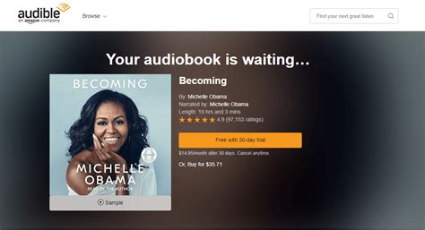Download And Listen To Becoming By Michelle Obama