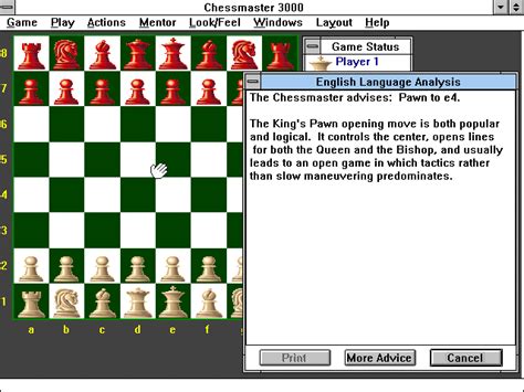 Скриншоты Chessmaster 3000 на Old Gamesru