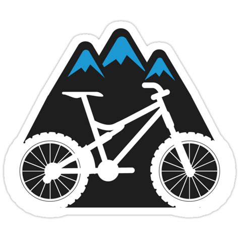 1200 x 1200 jpeg 221 кб. "Mountain Biking MTB Sticker" Stickers by K2 Designs ...