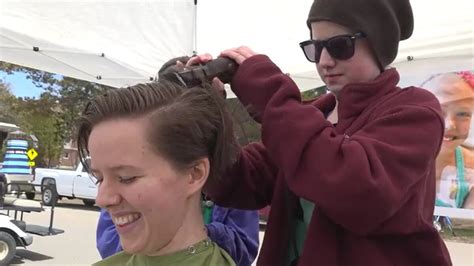 People Go Bald To Raise Awareness And Funds For Cancer Research