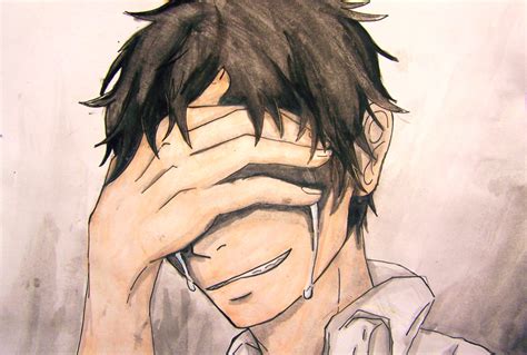 31 Anime Boy Cry Wallpaper Hd Anime Wallpaper