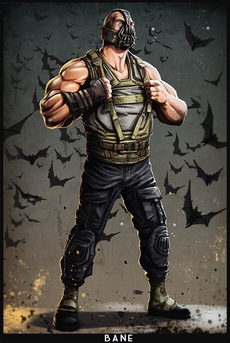 Bane The Dark Knight Cartoon Version By Digitalinkrod On Deviantart