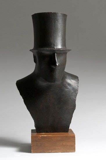 Man With Top Hat Elie Nadelman Modern Sculpture Abstract Sculpture