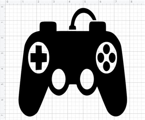 Re Usable Gaming Controller Stencils Decor Arts And Crafts Etsy