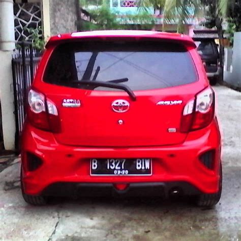 Bemper Ayla Agya Furious Style | Body kit Mobil