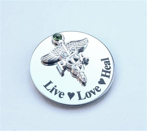 Engraved Pa Pin Physician Assistant Pin Pa Pin Live Love Etsy