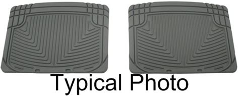 Floorliner con medición láser para un ajuste perfecto. 2017 Toyota Sienna WeatherTech All-Weather Rear Floor Mats - Gray