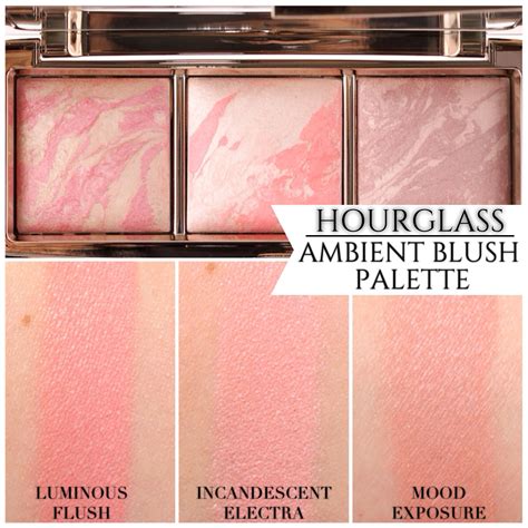 Hourglass Ambient Blush Palette Swatches Makeup Swatches Makeup Dupes Blush Makeup Makeup