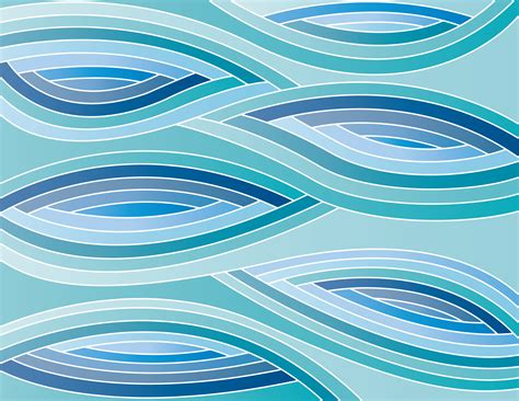 Abstract Background Of Blue Waves Free Image Download