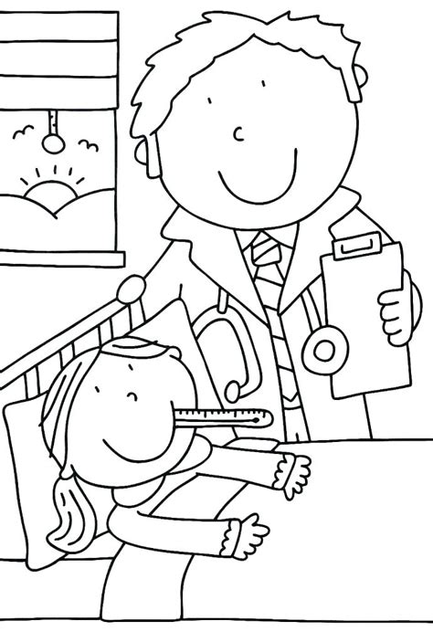 Doctor Coloring Pages Printable at GetColorings.com | Free printable