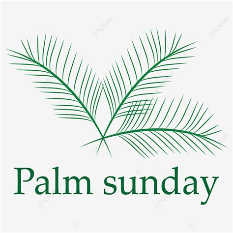 Palm Sunday Vector Hd Images Creative Palm Sunday Palm Sunday