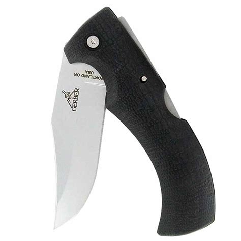 Gerber 06069 Folding Gator Knife Clip Point Fine Box