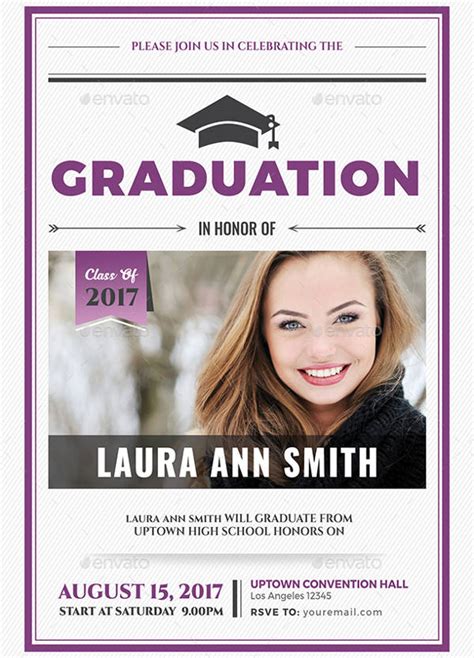 9 college graduation invitation designs templates psd ai gambaran