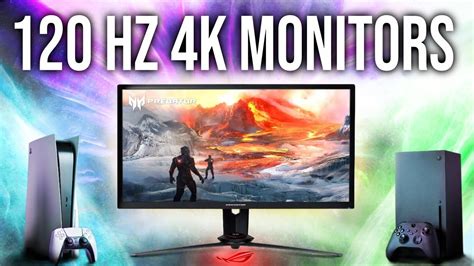 5 best cheap 4k 120hz monitors for gaming in 2023 hdmi 2 1 dp1 4 youtube