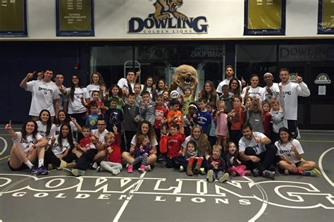 They probably don't consider the students playing ultimate at the liberal arts school. Dowling Athletics Hosts Third Annual "Night Out On The Golden Lions" | Team Up 4 Community