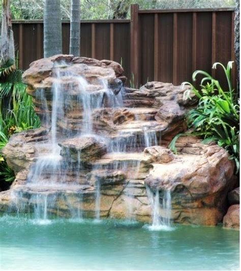 Universal Rocks Serenity Waterfall Only Backyard Pool Landscaping
