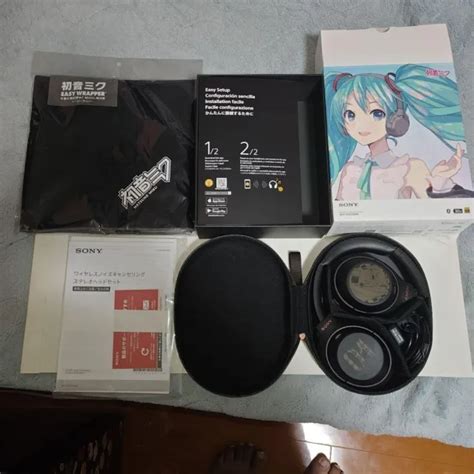 Sony Wh 1000xm4 Hatsune Miku Wireless Headphones Noise Canceling Black