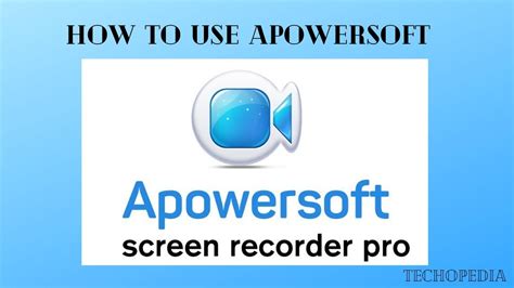 How To Use Apowersoft Screen Recorder Youtube