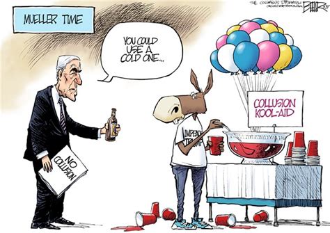 Putting Down The Collusion Kool Aid Political Cartoons