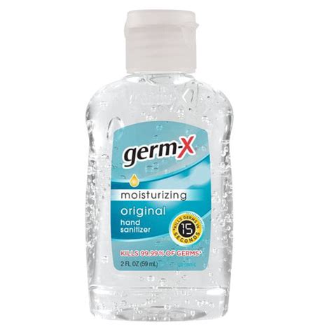 Germ X Moisturizing Original Hand Sanitizer 2 Fl Oz