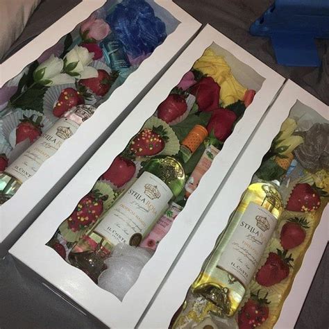 Rose And Wine Box X X Bakery Box Only Sold In Bulk Wine Gift