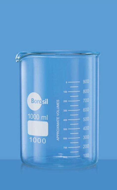 Borosil Glass Beaker 2000ml Low Form Ozvials