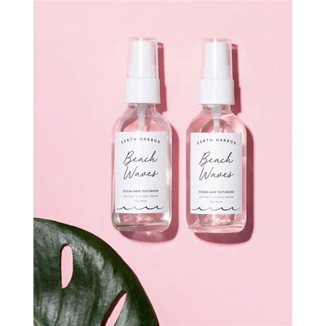 Hailey bieber recently revealed in a youtube video that she uses the igk beach club texture spray to get her signature messy waves. Beach Waves Ocean Hair Spray | Earth Harbor Naturals ...