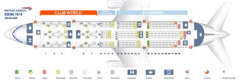 Boeing 787 Seat Chart